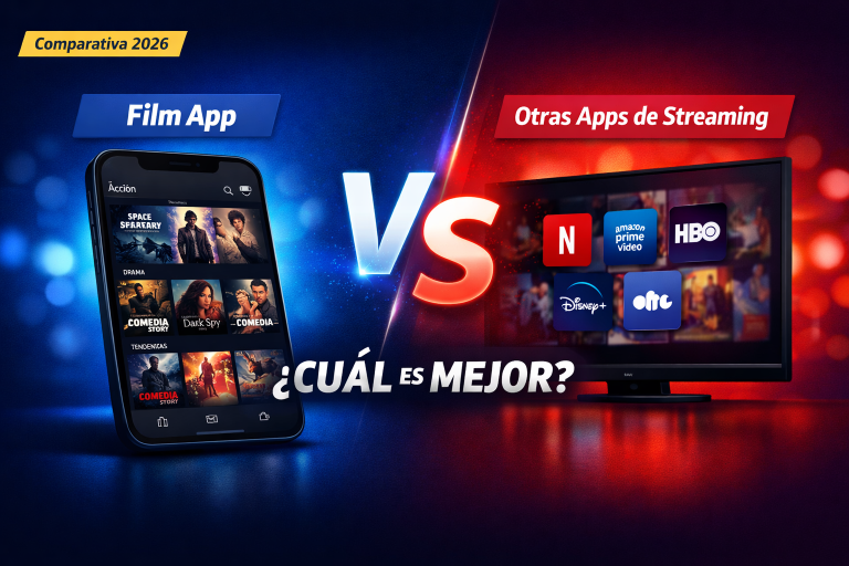 FIlm App vs. otras aplicaciones de streaming: ¿cuál es mejor?