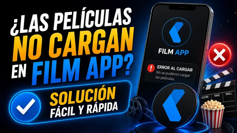 Film App No Carga Películas